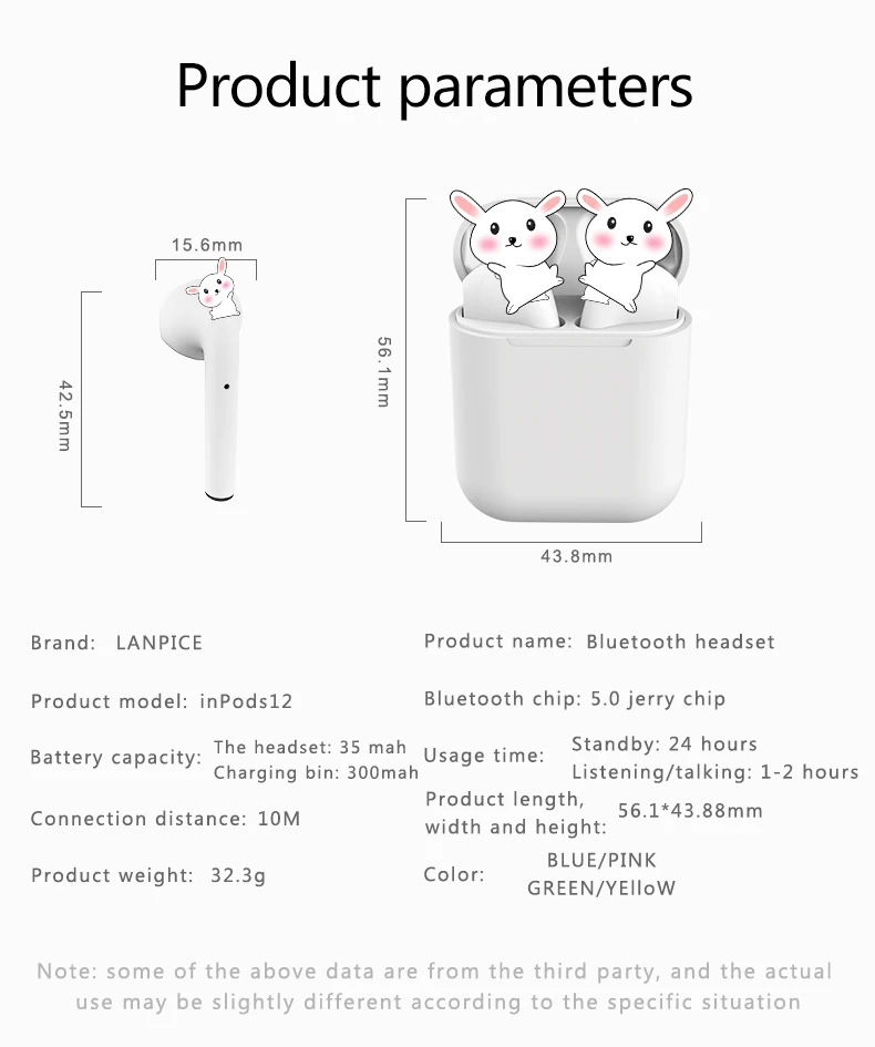 OEM Logo New arrival inpods 12 super bass earbuds Siri hifi wireless headset tws earphone - ANKUX.COM