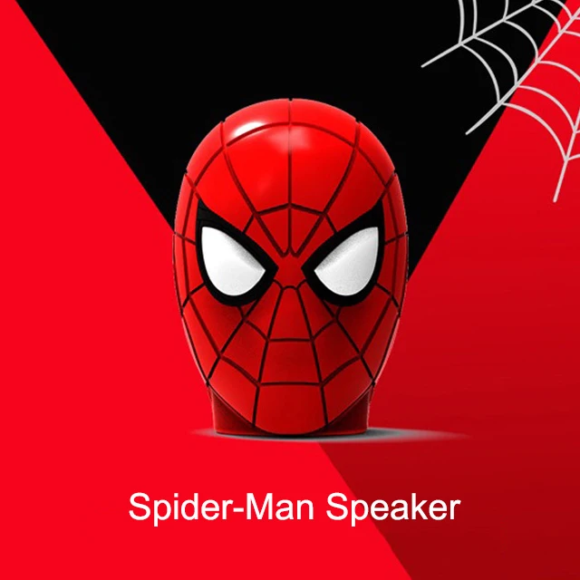 Creative gift Iron man Spider man Bumblebee helmet wireless bluetooth Speaker Subwoofer portable speaker - ANKUX.COM