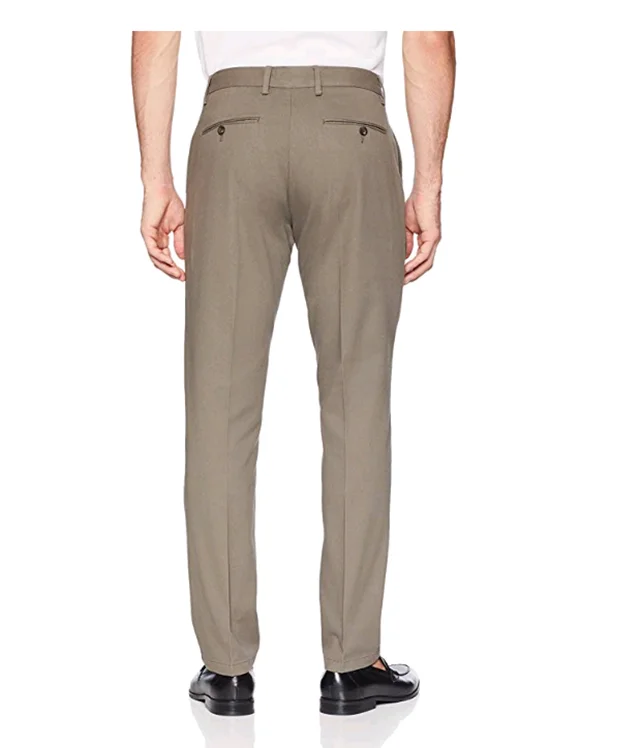 slim work trousers men