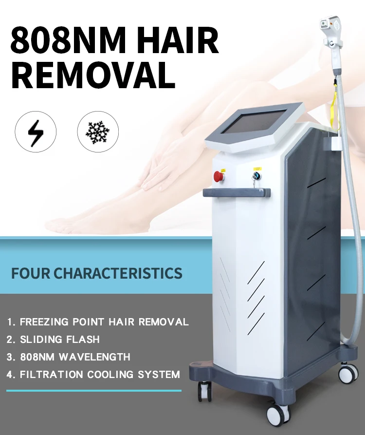 New design for wholesales 808 Professional 808nm diode laser hair