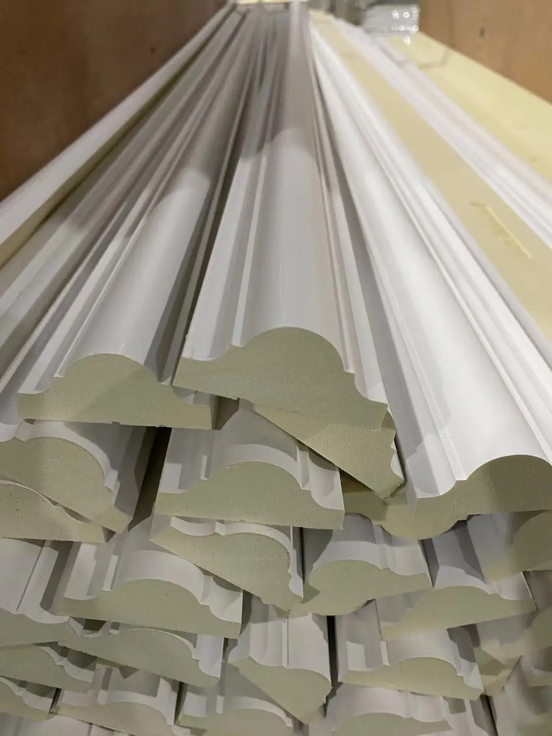 Polyurethane Skirting Baseboard For Interior Decoration Pu Cornice