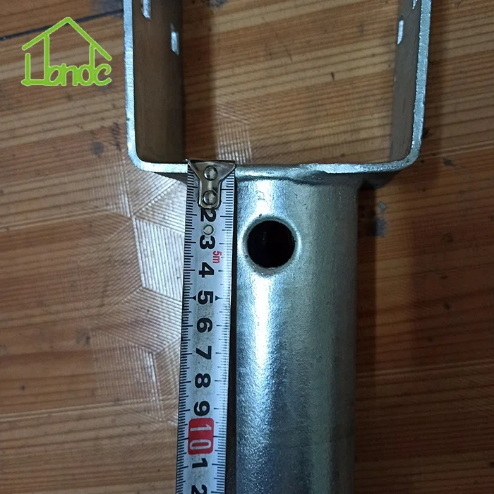 Galvanized No Dig Ground Anchor For Mailboxes Ground Spike For Fence