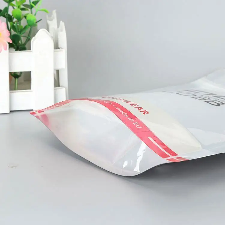 Resealable Transparent Custom Polybag Packaging Clear Plastic Poly Opp