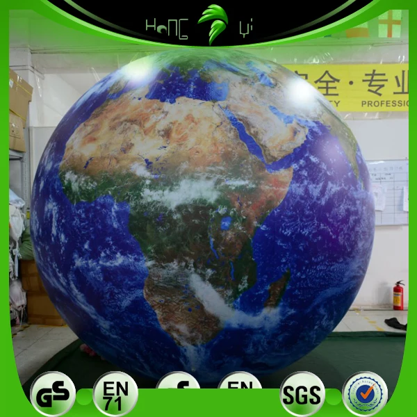 Giant Inflatable World Map Balloons - Eye-Catching & Eco-friendly