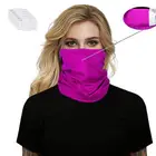 Spot unisex face mask with filter PM2.5 outdoor riding face mask with filter scarf fashion