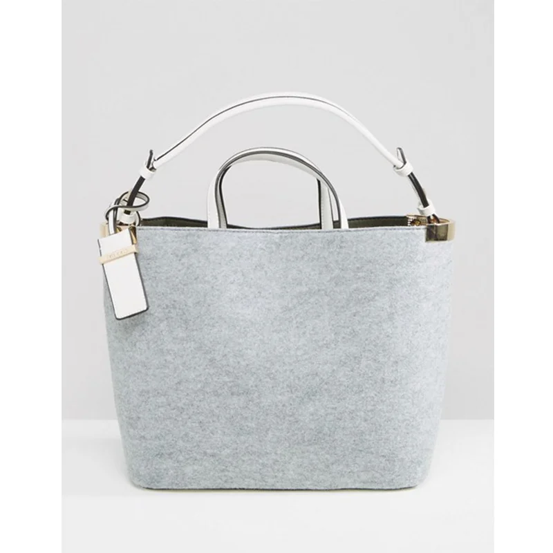 factory supply customized size christmas gift bags felt