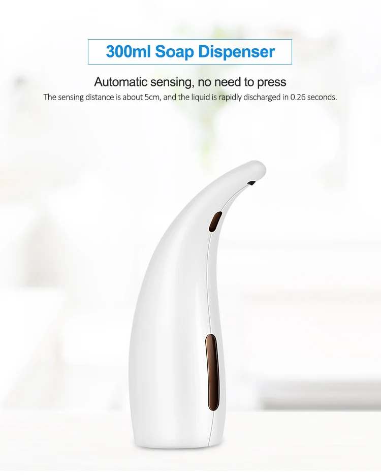 Shenzhen Suppliers Electronic Infrared Sensor Hand Sanitizing Automatic Soap Dispenser Against Virus For Hotel