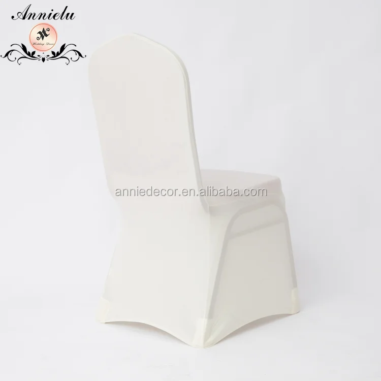 High quality cheap white lycra stretched spandex wedding chair cover
