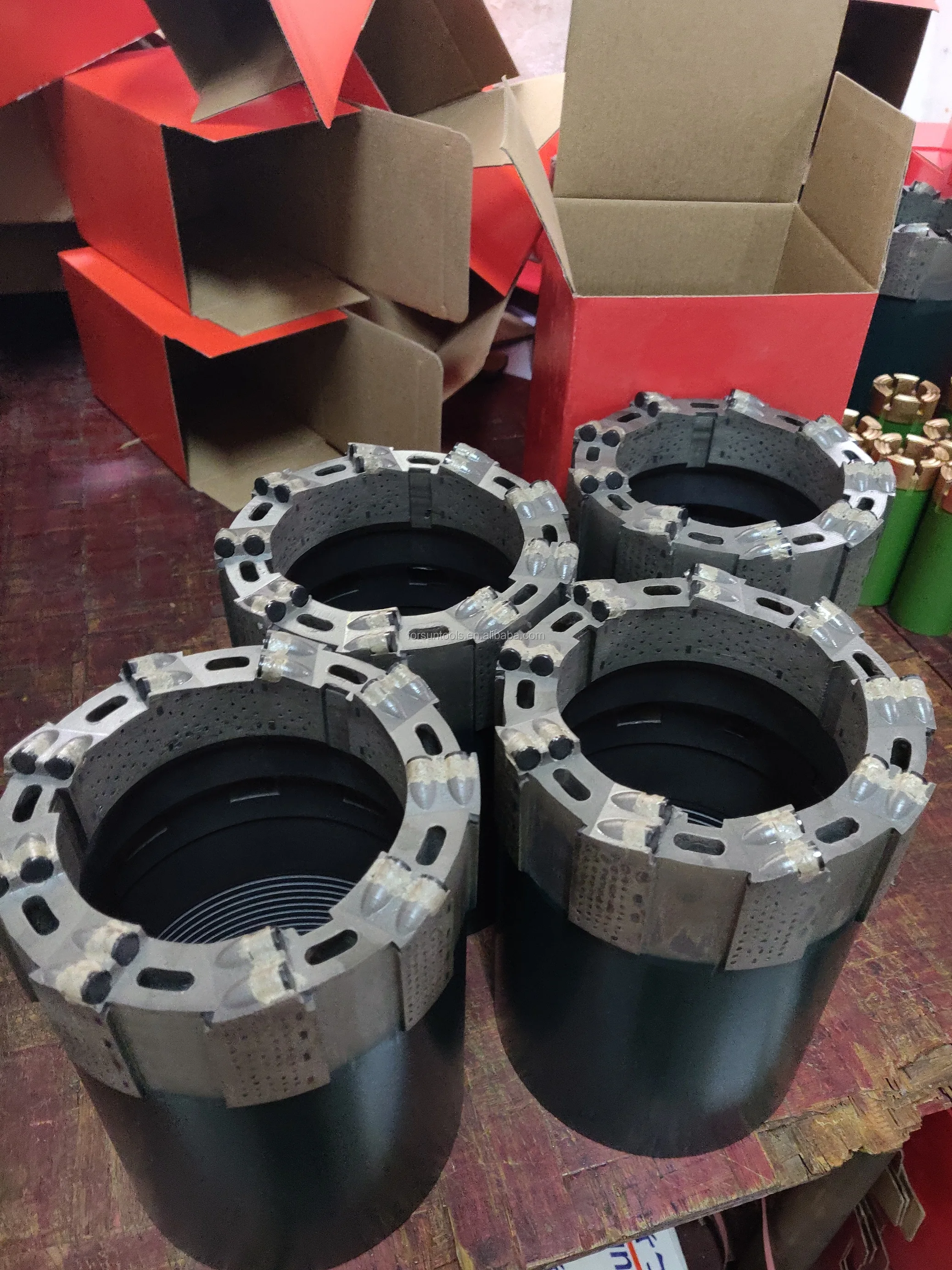 Geobore S Methods Sk6l-146mm PDC Core Drill Bit - Diamond & Tungsten Carbide