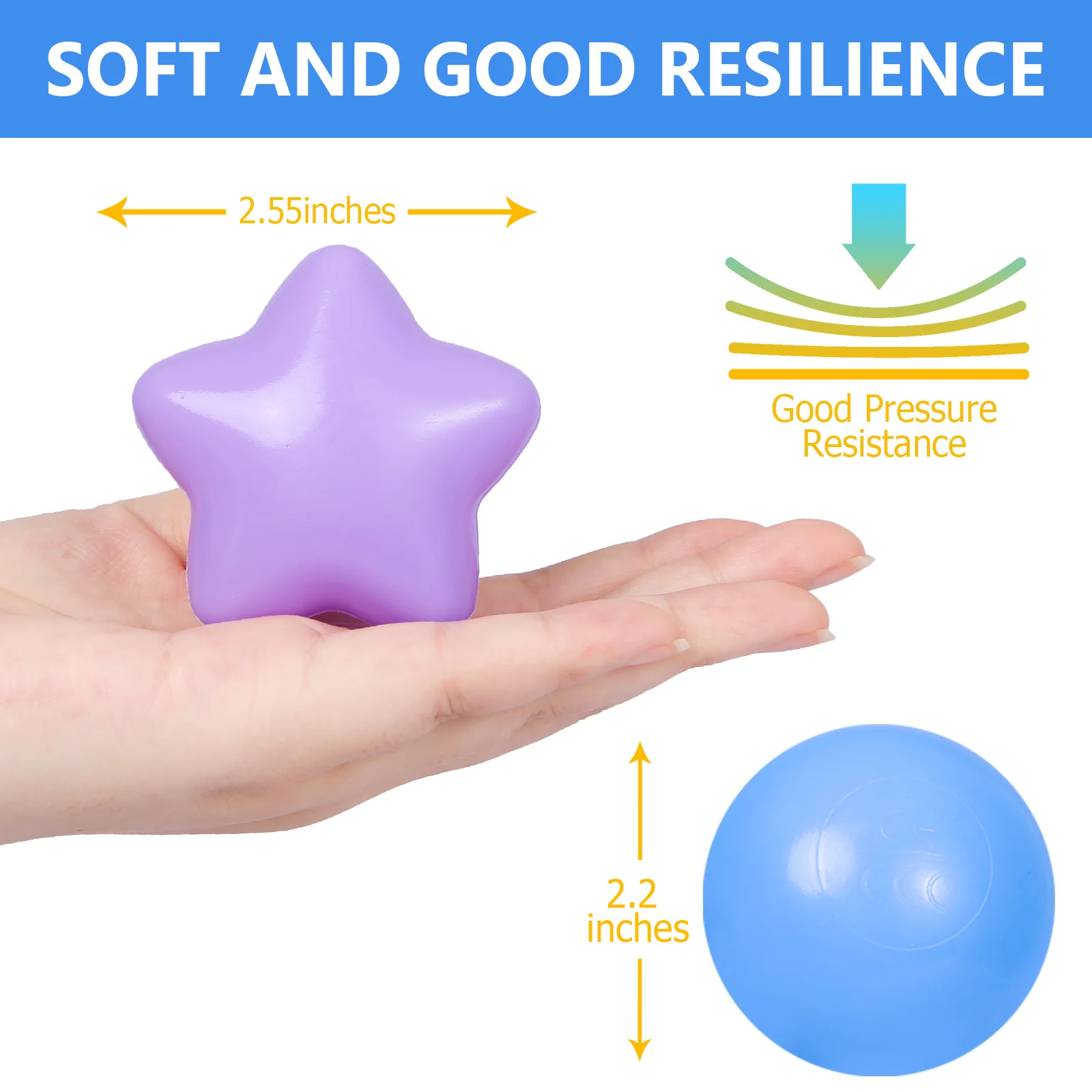 Ball Pit Balls Star Shaped Ocean Balls For Pit Playpen Playground