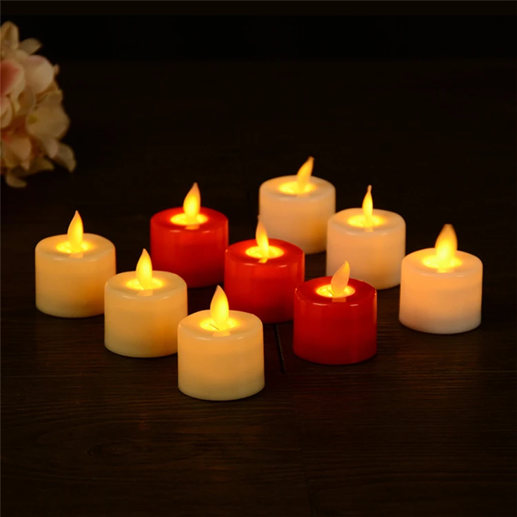 Best flameless LED tea light candle moving flame wick