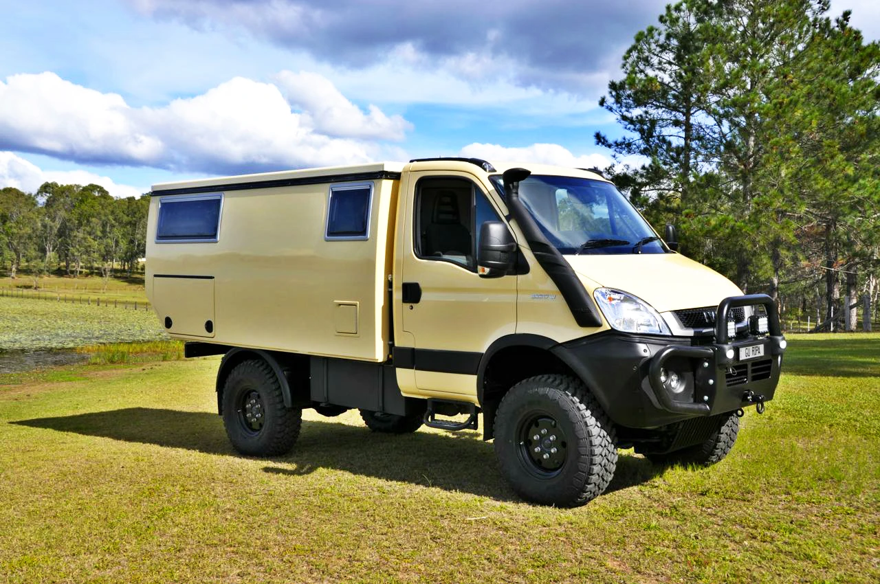 Ecocampor Pop Up Expedition Truck Camper 4x4 Off Road Camper Truck For ...