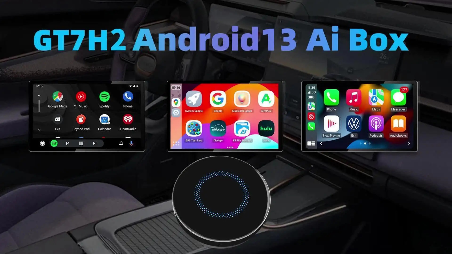 Android 13 Ai Box - Universal Carplay & Android Auto Adapter