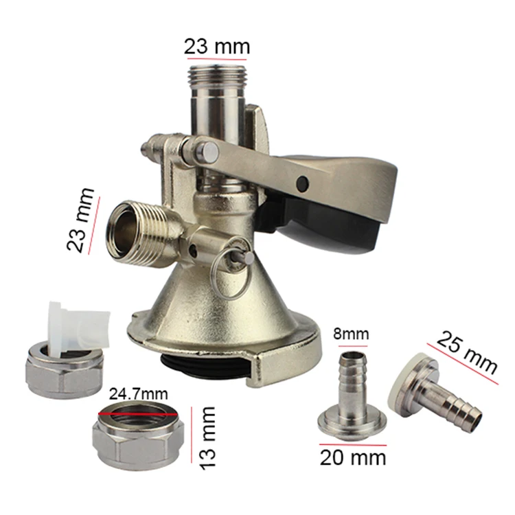 A Type Flat Beer Keg Coupler With Relief Valve Made In China Buy A