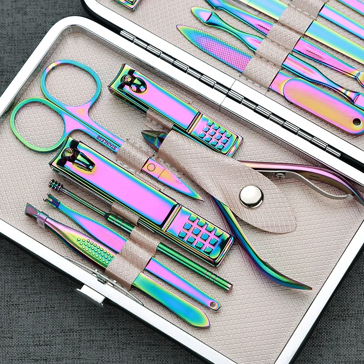 professional manicure kit in set