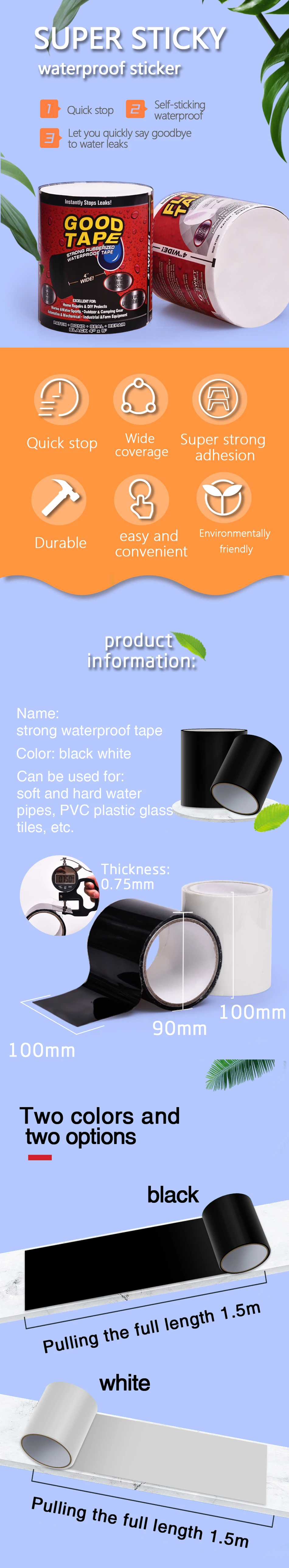 waterproof-tape-leak-proof-seal-repair-tape-new-high-quality-super