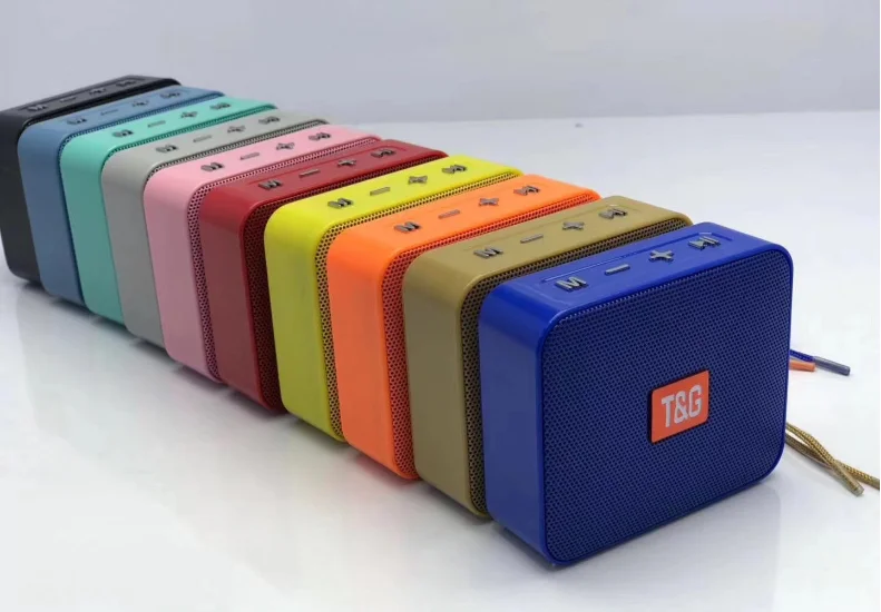 Mini Bluetooth Speakers Newest Hot Sell TG166 Outdoor Portable Wireless Speaker handsfree Support FM Radio TF Card AUX High - ANKUX.COM