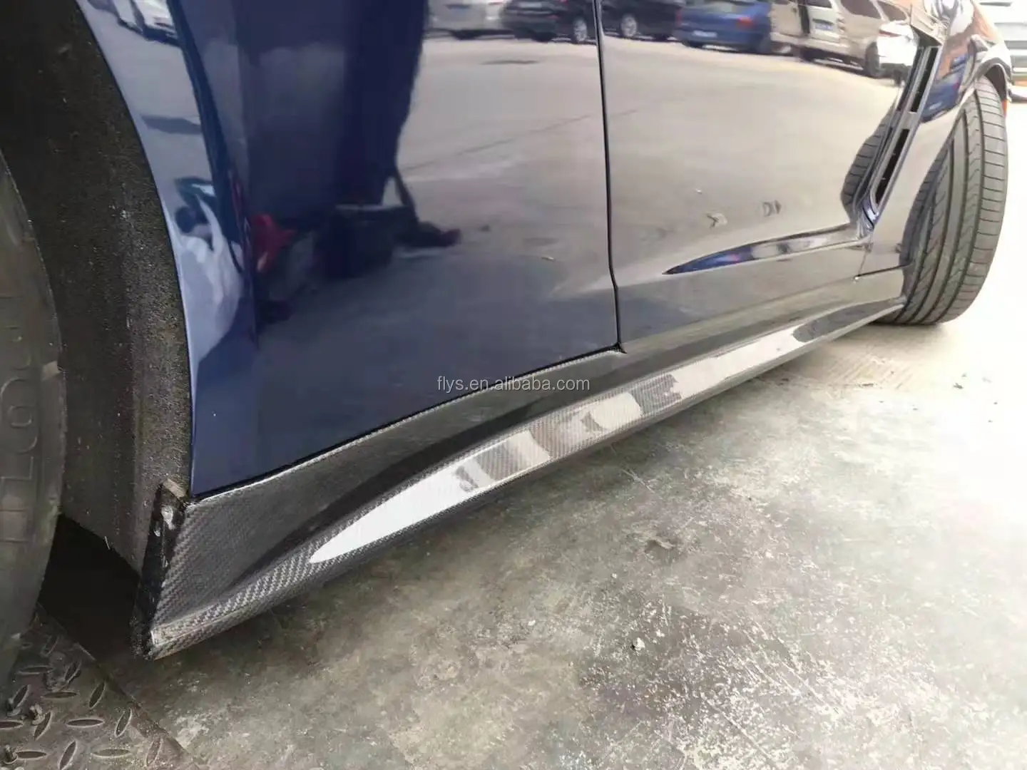 GTR R35 Carbon Front Lip, Side Skirt, Rear Diffuser for R35 Front ...