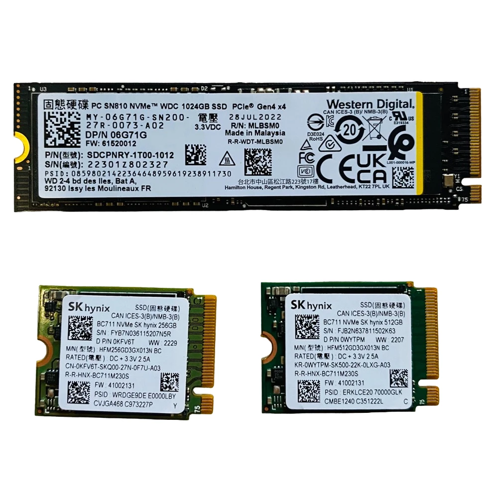 Sk Hynix Bc711 Nvme 256gb M.2 2230 Hfm256gd3gx013n Bc Oem Package - Buy ...