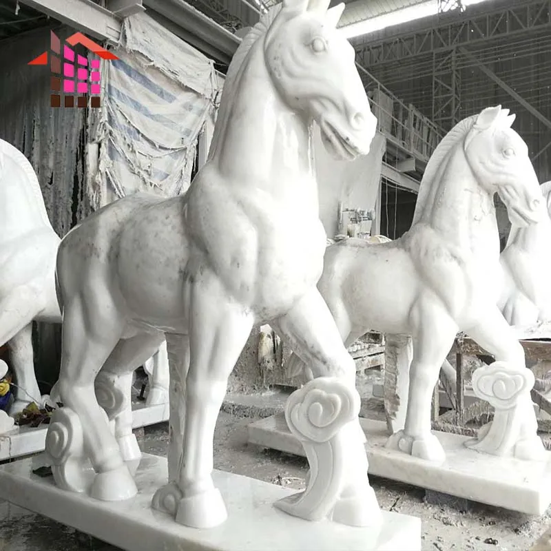 Garden Sculpture Italian Marble Animal Sculpture Carving Outdoor Price