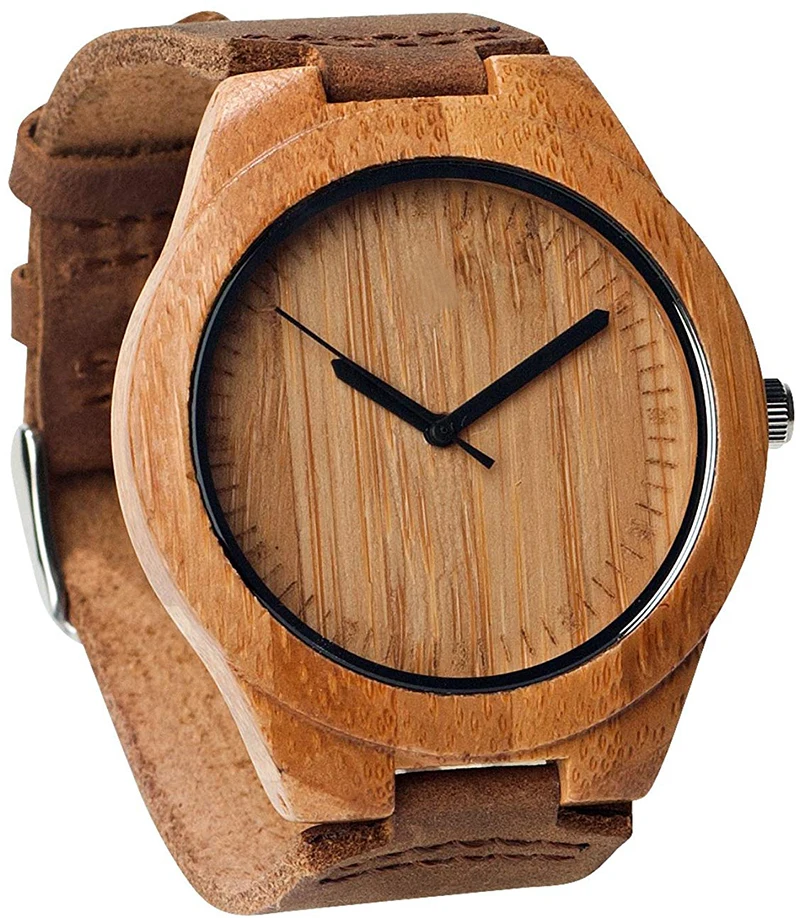 

Wooden watches 2020,10 Pieces, Brown