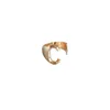 26 english letter alphabet ring 18k gold signet initial name ring statement engraved gold script wedding ideas bridesmaid gift