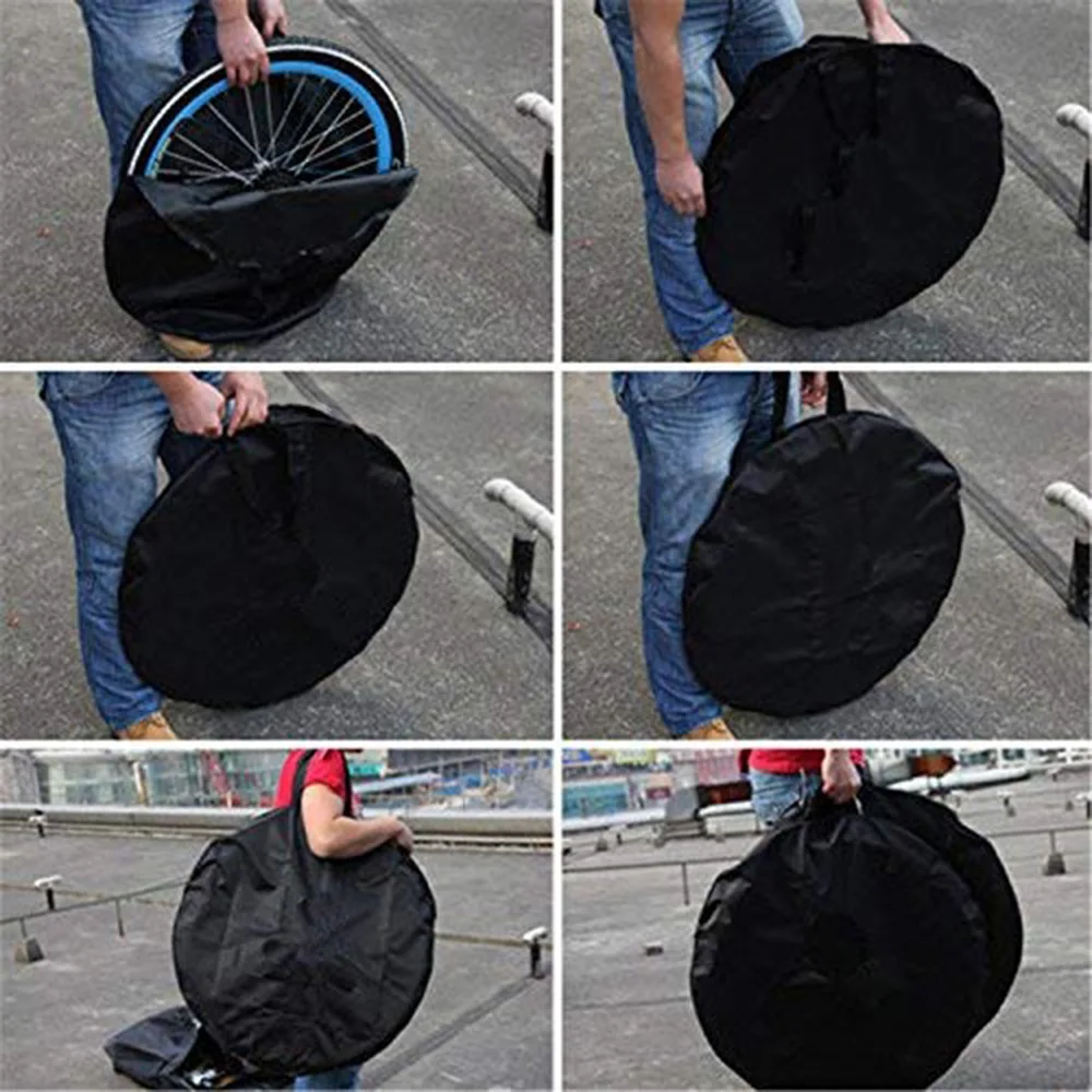 Waterproof Mountain Bicycle Wheel Bag Cover Single Double Wheels