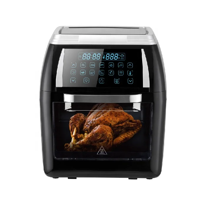 Hot Air Fryers 12l Electric Air Cooker With 9 Cooking Preset Digital