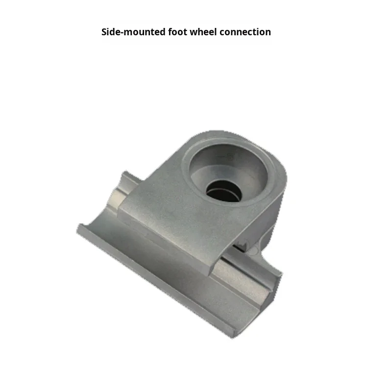 product side mounted caster connector third generation aluminum alloy grade 1000 series lean pipeline rod workbench-18