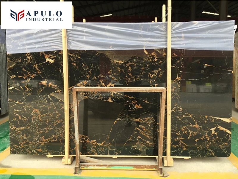 Custom Cut Marble Black Marble With Gold Veins Portoro Gold Marble Slab Buy Black Marble With