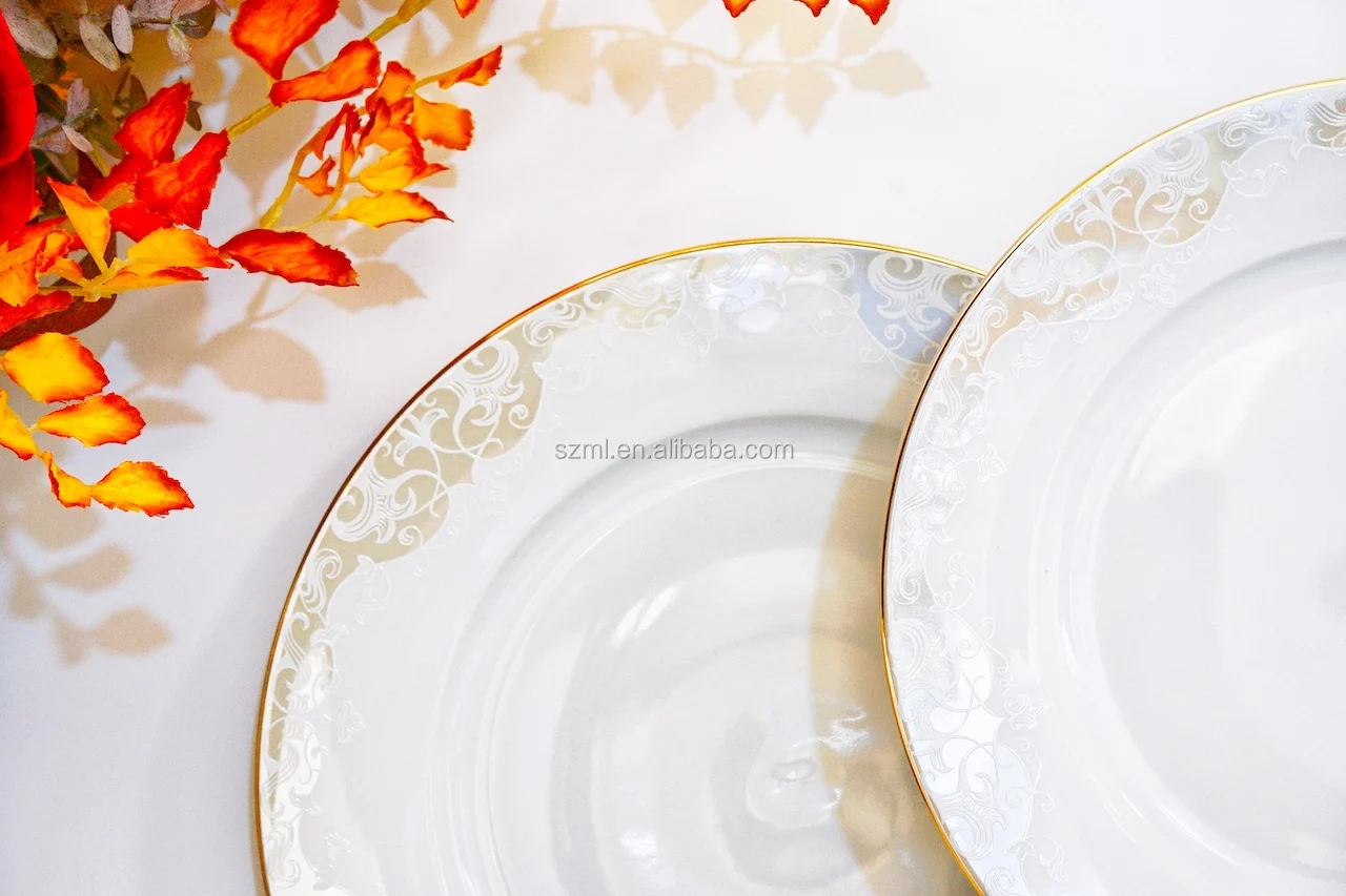 140pcs Vintage Posuda Kazakhstan Ceramic Tableware China Dinner Set For