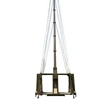 20m heavy duty telescoping telecommunication antenna tower mast in shelter and mobile shelter antenna tower