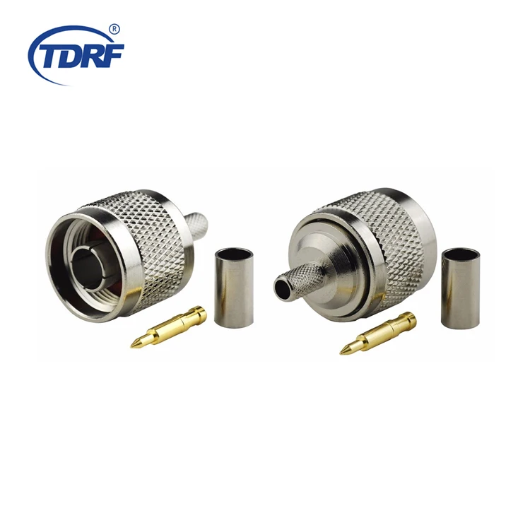 Crimp N Type Connector Male For Lmr195 Lmr400 Lmr200 Lmr600 Cable Buy N Connector,N Connector