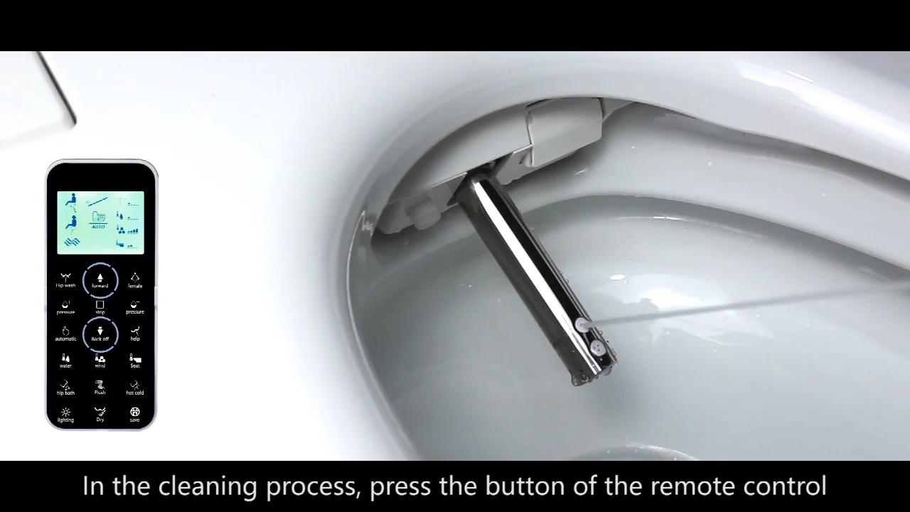 Gold Colored Luxury Modern Design 2020 Bidet 110v/220v Bathroom Sensor