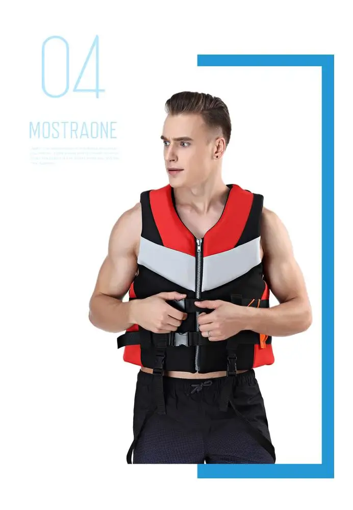 Simple And Practical Life Jacket Adult And Children New Neoprene Life