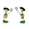 Perfect quality boy and girl ornament antique home decoration items