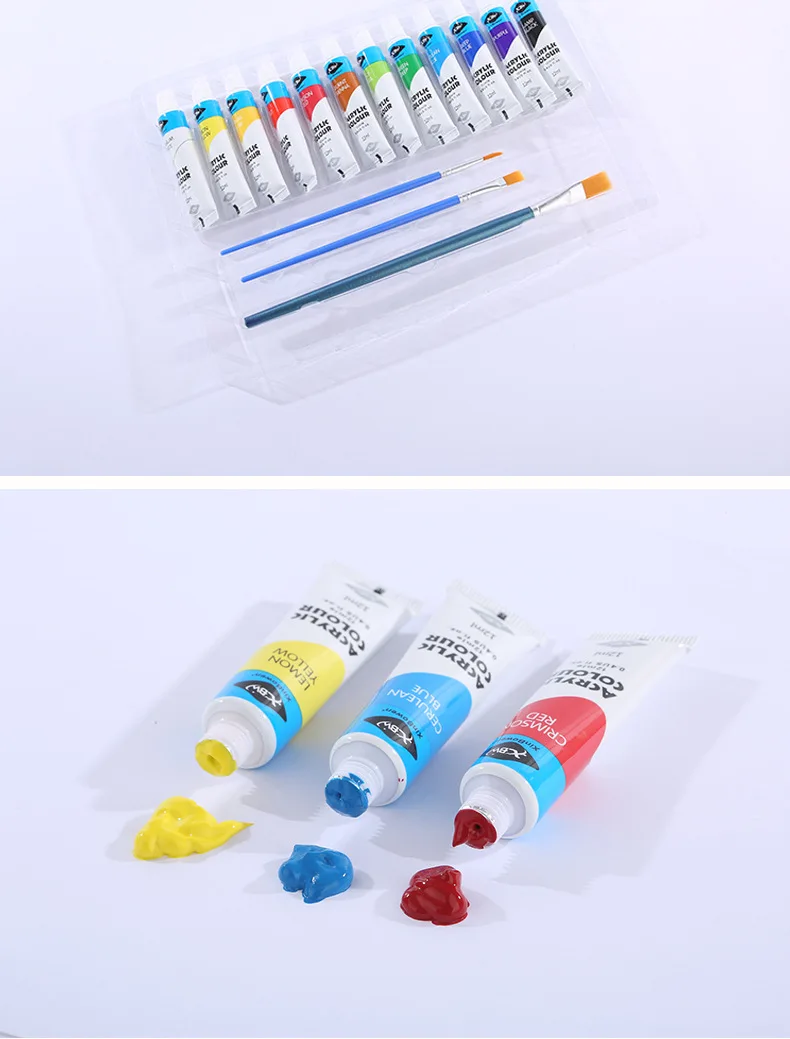 xin bowen acrylic paint set kids