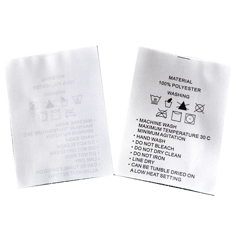 End Folding Washable Cotton Laundry Cloth Label Tag For Bag Buy Cloth Label Tag,Cloth Label