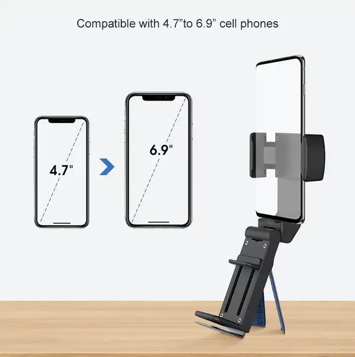 Multifunctional Adjustable Portable Travel Cell Phone Holder 360