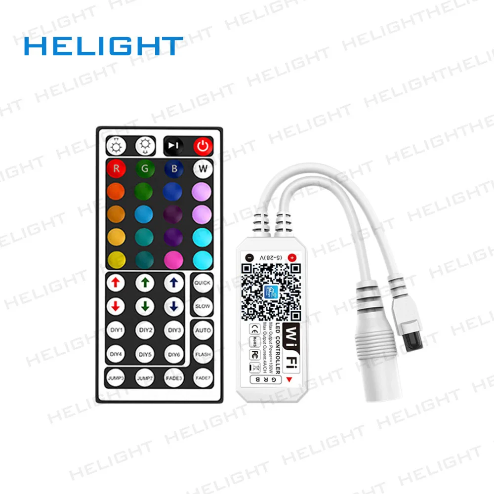 Dc12v 2811 Led Strip Light App Controlled Light With Power Supply And ...