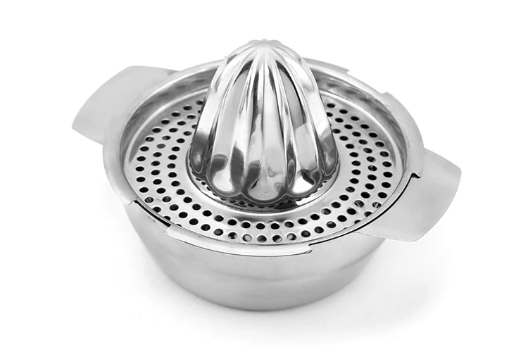 Factory Supplier Kitchen Tools Stainless Steel Manual Citrus Juicer Bowl Handed Fruits Lemon Orange Squeezer