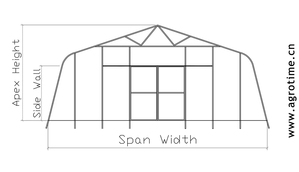 One Stop Tunnel Greenhouseparts Used Agriculture High Tunnel Greenhouse Frames For Sale Buy