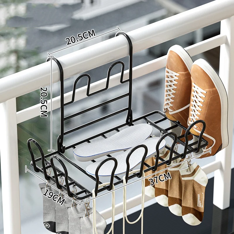 Window Sill Drying Rack Storage Rack for Drying Artifacts Balcony Shoe Rack Window Sill ...