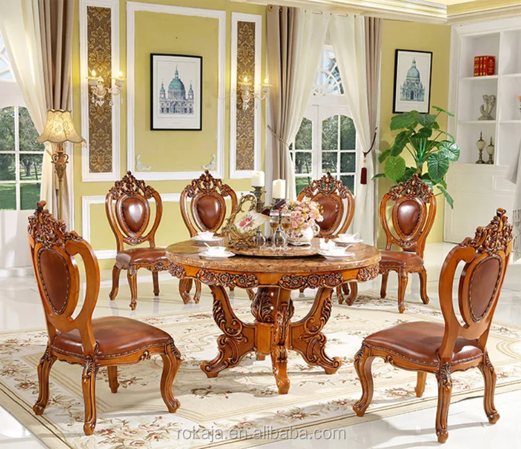 Antique Wooden Hand Carved Royal Round Dining Table 6 Seater Solid Wood Dining Room Tables Furniture - Buy Wood Round Dining Table,8 Seater Dining Table,Hand Carved Solid Wood Furniture Product on Alibaba.com