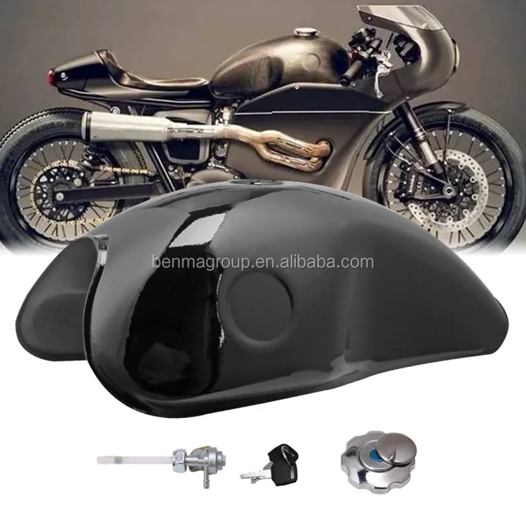 Good Price Black Stainless Iron 10L 2.6 Gal CB400 XJR400 Cafe Racer  Motorcycle Gas Tank Fuel Tank For MOJAVE 750| Alibaba.com