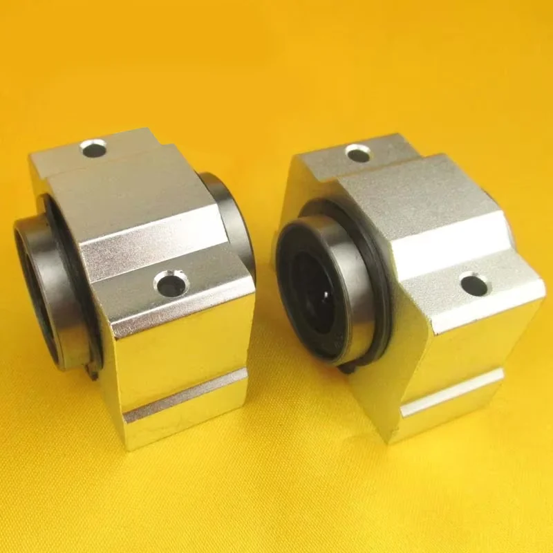product hengdong sliding bearing optical axis scv 8 10 12 16 20 25 30 35 40 50 uu mm short type slider bearing steel hdbrg 8-13