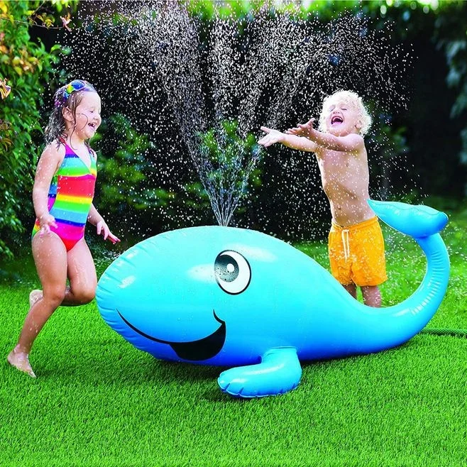 2020 summer funny unicorn dinosaur toys inflatable whale splash toys for kids juguetes toys kids educational jugetes sale