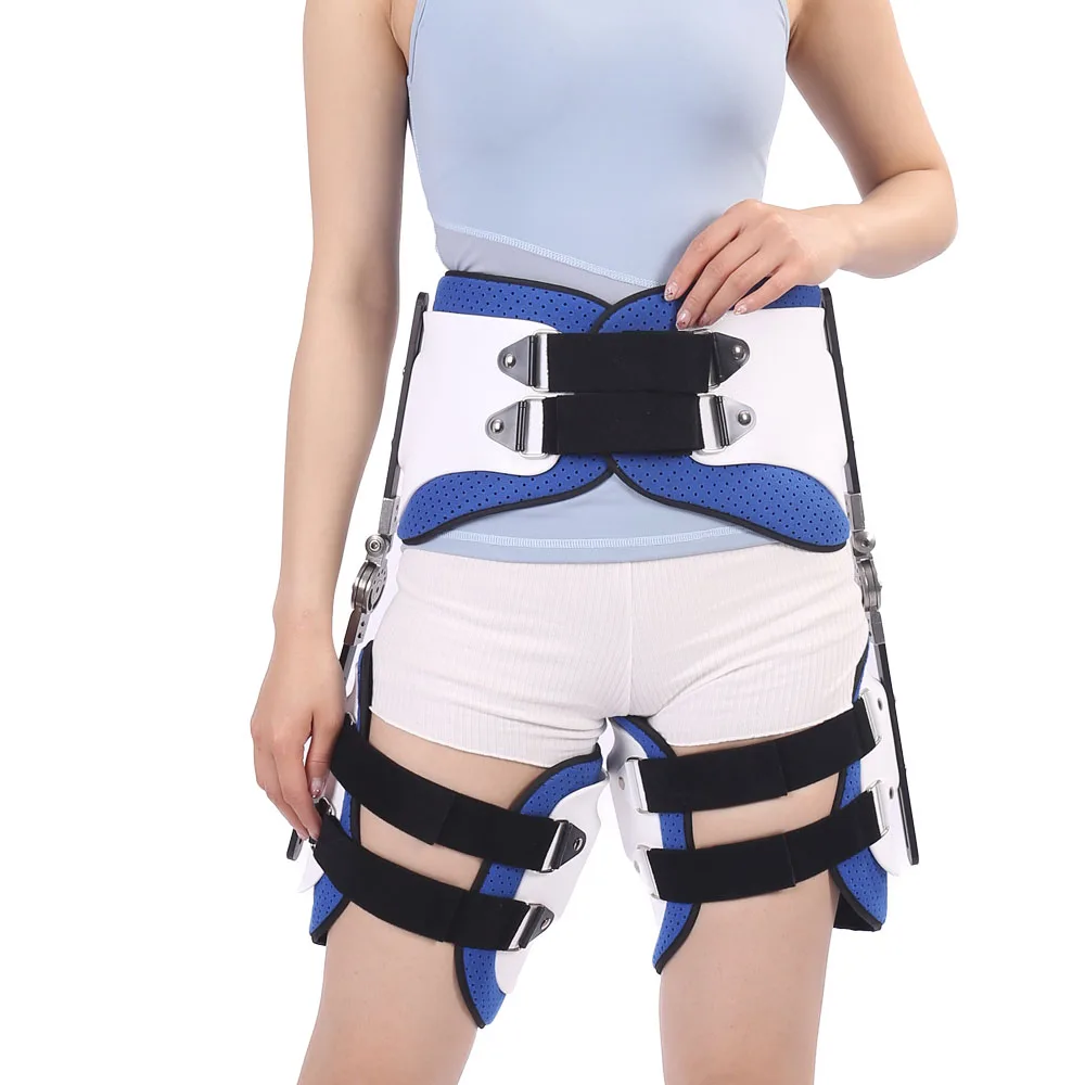 Medical Adjustable Waist Leg Brace Joint Waist Band Leg Band Leg Brace ...