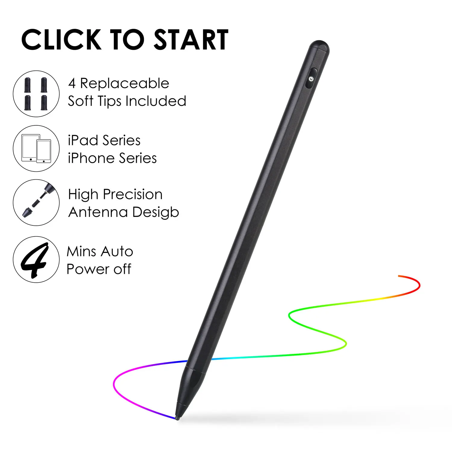 Active Capacitive Touchscreen Stylus Pen Stylus Touch Pen Stylus Pen