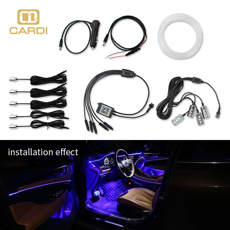 Accept custom order customized Newest car led atmosphere ambient light